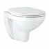 Set vas wc suspendat Bau Ceramic cu capac Bau Ceramic fix picture - 3