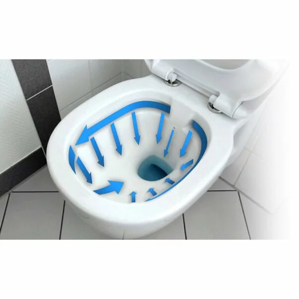 Set vas wc suspendat capac softclose si bideu Rea Carlo Mini Rimless picture - 7