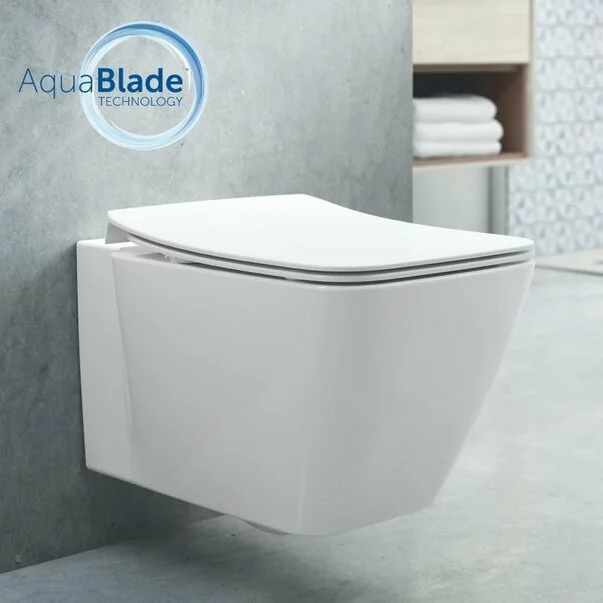 Set vas wc suspendat cu capac slim soft close Ideal Standard Strada II AquaBlade picture - 4