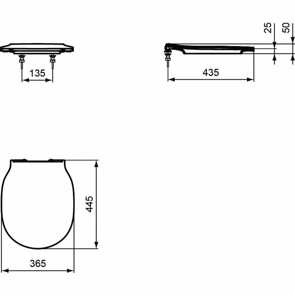 Set vas wc suspendat cu capac softclose si bideu suspendat Ideal Standard Connect Air Aquablade picture - 11