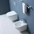 Set vas WC suspendat Fluminia Ricci Tornado si capac softclose alb lucios picture - 2