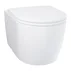 Set vas WC suspendat Grohe Bau Ceramic Rimless alb lucios cu capac softclose picture - 5