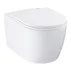 Set vas WC suspendat Grohe Bau Ceramic Rimless alb lucios cu capac softclose picture - 6