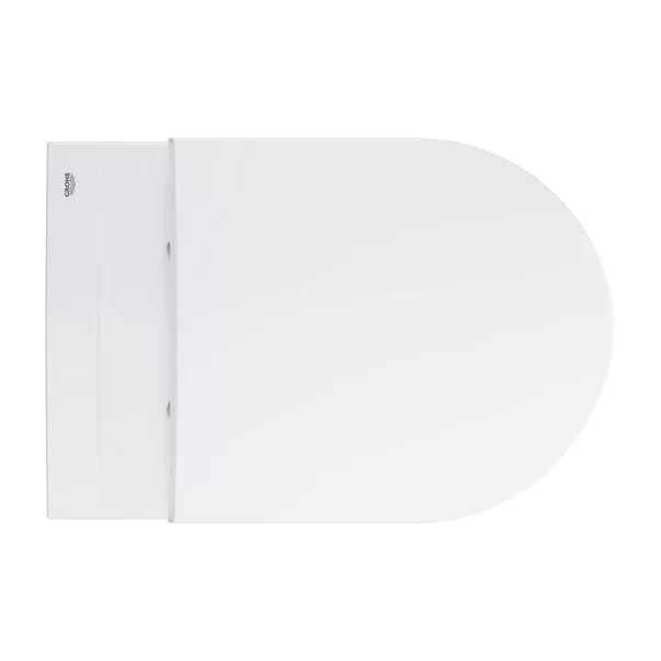 Set vas WC suspendat Grohe Bau Ceramic Rimless alb lucios cu capac softclose picture - 8