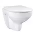 Set vas WC suspendat Grohe Bau Ceramic Rimless si capac slim softclose picture - 2