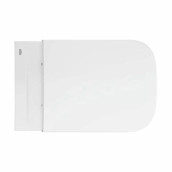Set vas WC suspendat Grohe BauEdge rimless cu capac softclose alb lucios picture - 5