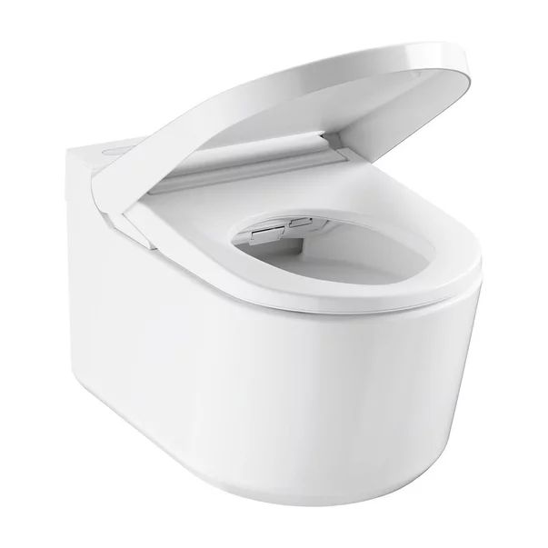 Set vas WC suspendat Grohe Sensia Pro Rimless cu functie bideu electric alb lucios si capac softclose picture - 16