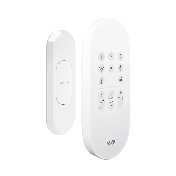 Set vas WC suspendat Grohe Sensia Rimless cu functie bideu electric alb lucios si capac softclose picture - 12