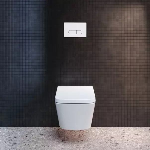 Set vas WC suspendat Ideal Standard Atelier Blend Cube alb si capac softclose picture - 6