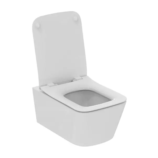 Set vas WC suspendat Ideal Standard Atelier Blend Cube alb si capac softclose picture - 10