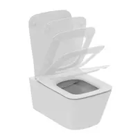 Set vas WC suspendat Ideal Standard Atelier Blend Cube alb si capac softclose