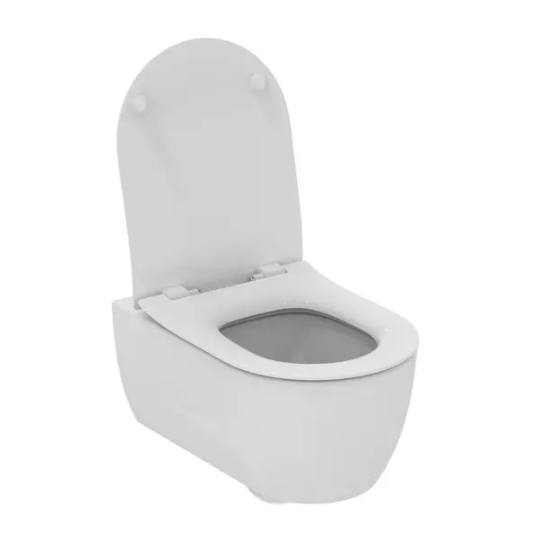 Set vas WC suspendat Ideal Standard Atelier Blend Curve alb si capac softclose picture - 9