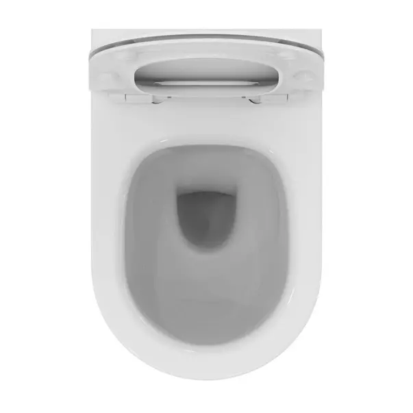 Set vas WC suspendat Ideal Standard Atelier Blend Curve alb si capac softclose picture - 10