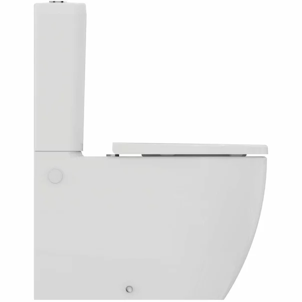 Set vas WC Ideal Standard Ellisse rimless BTW cu capac softclose alb si rezervor picture - 2