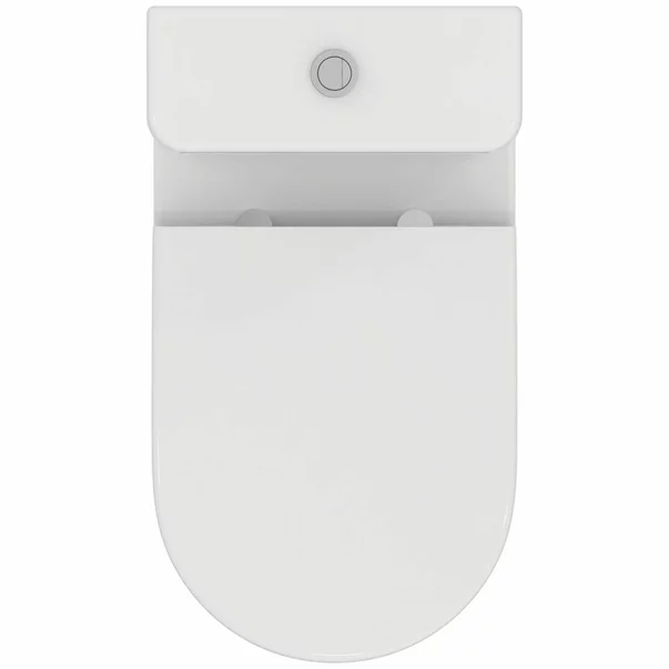 Set vas WC Ideal Standard Ellisse rimless BTW cu capac softclose alb si rezervor picture - 3