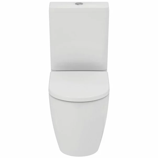 Set vas WC Ideal Standard Ellisse rimless BTW cu capac softclose alb si rezervor picture - 6