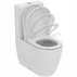 Set vas WC Ideal Standard Ellisse rimless BTW cu capac softclose alb si rezervor picture - 7