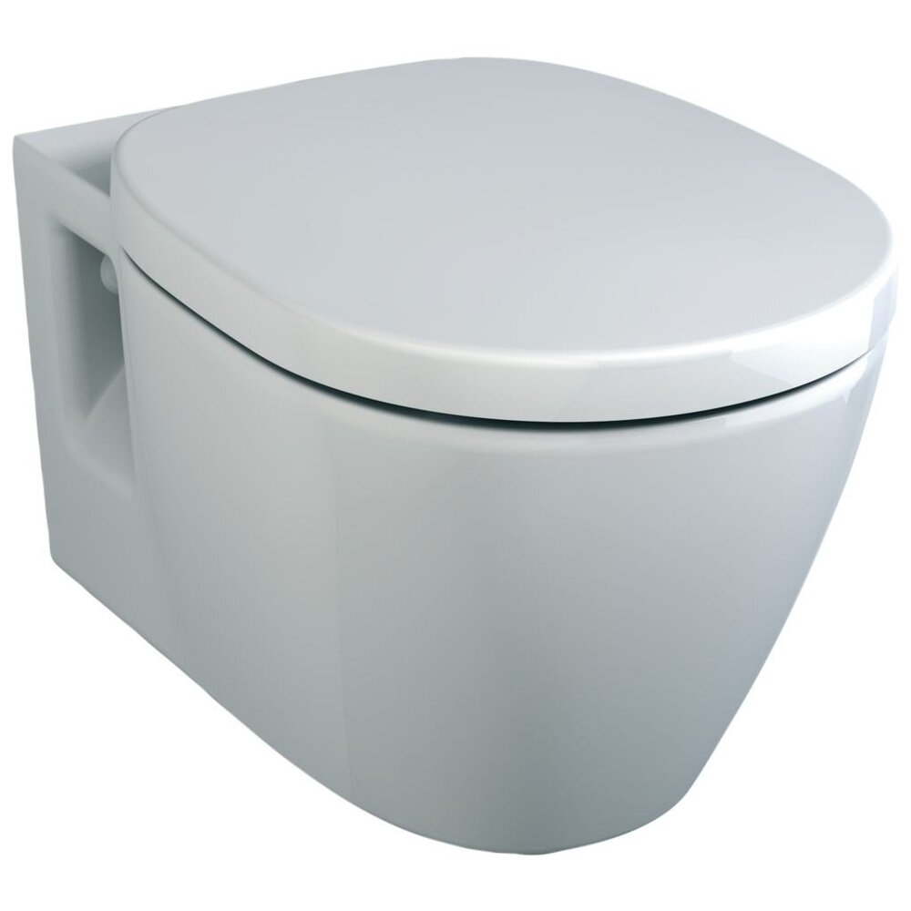Set vas wc suspendat Ideal Standard Connect si capac wc cu inchidere lenta Ideal Standard