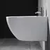 Set vas WC suspendat Rea Carlo Mini cu capac softclose si bideu alb picture - 3