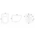 Set vas wc suspendat Rea Carlo rimless capac slim flat softclose picture - 4