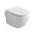 Set vas WC suspendat Rune Leif Smart Rimless alb si capac softclose cu functie de bideu picture - 4
