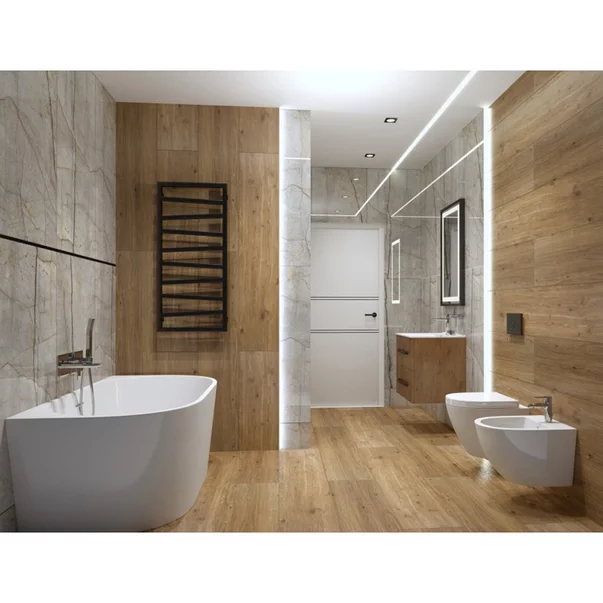 Set vas WC suspendat Rune Surt Rimless alb si capac softclose picture - 3