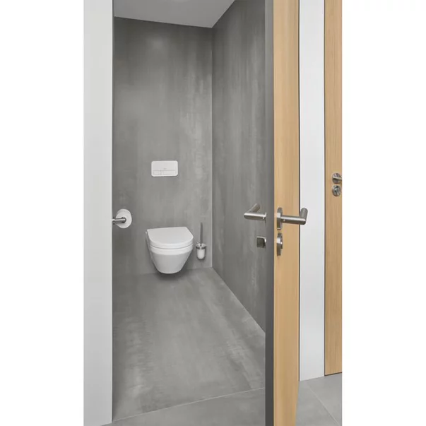 Set vas WC suspendat Villeroy&Boch Arhitectura TwistFlush Rimless cu capac inchidere lenta picture - 4