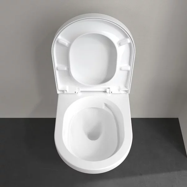 Set vas WC suspendat Villeroy&Boch Arhitectura TwistFlush Rimless cu capac softclose picture - 5