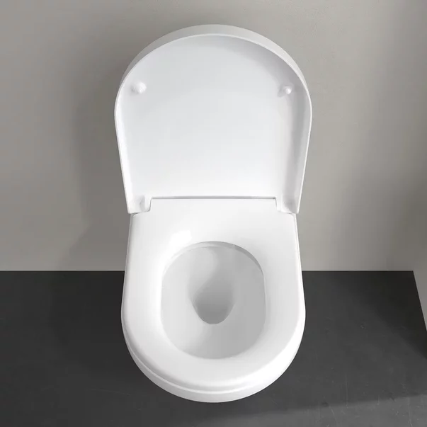 Set vas WC suspendat Villeroy&Boch Arhitectura TwistFlush Rimless cu capac softclose picture - 6