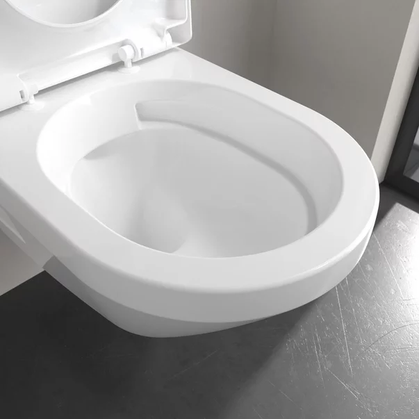 Set vas WC suspendat Villeroy&Boch Arhitectura TwistFlush Rimless cu capac softclose picture - 7
