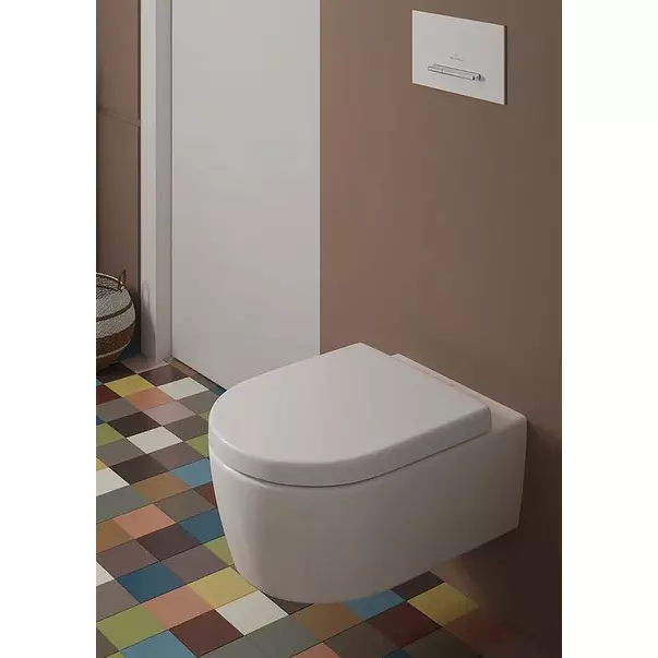 Set vas wc suspendat Villeroy&Boch Avento Direct Flush cu capac soft close picture - 3