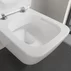 Set vas WC suspendat Villeroy&Boch Collaro Combi-Pack DirectFlush Rimless cu capac softclose alb Alpin CeramicPlus picture - 3