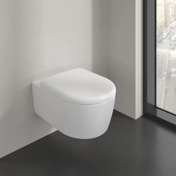 S　　SISANDI V LINE moonlight white 1 Set vas WC suspendat Villeroy&Boch Skyla Combi-Pack Rimless
