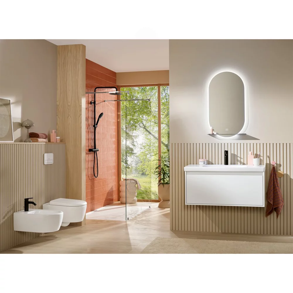 S　　SISANDI V LINE moonlight white 1 Set vas WC suspendat Villeroy&Boch Skyla Combi-Pack Rimless