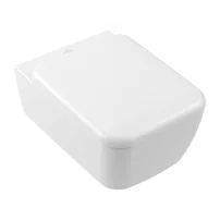 Set vas WC suspendat Villeroy&Boch Skyla Combi-Pack TwistFlush Rimless cu capac softclose alb Stone CeramicPlus