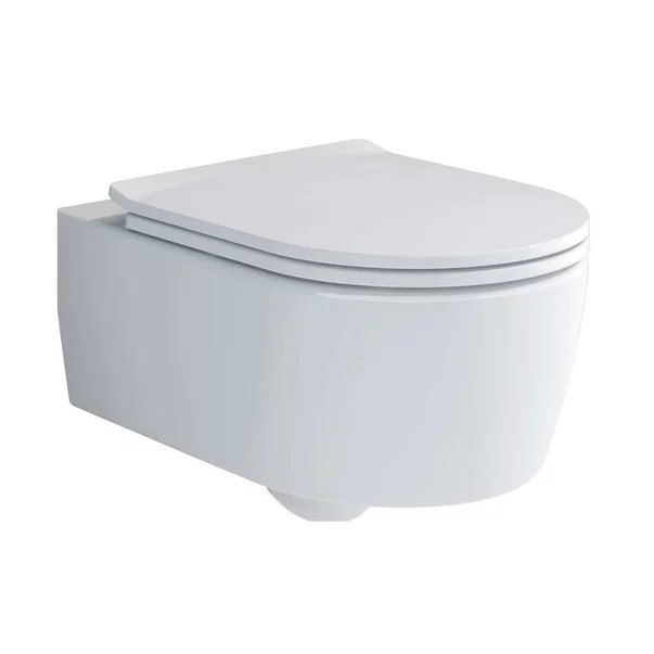 Set vas wc suspendat Villeroy&Boch Soul Direct Flush cu capac slim soft close picture - 2