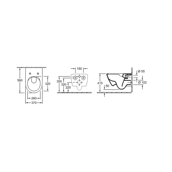 Set vas wc suspendat Villeroy&Boch Subway 2.0 DirectFlush cu capac softclose Quick Release picture - 11