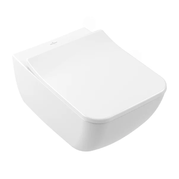 Set vas WC suspendat Villeroy&Boch Venticello Combi-Pack DirectFlush Rimless cu capac softclose alb Alpin CeramicPlus picture - 2