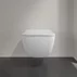 Set vas WC suspendat Villeroy&Boch Venticello Combi-Pack DirectFlush Rimless cu capac softclose alb Alpin CeramicPlus picture - 7