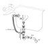 Sifon cu preaplin pentru cada Wirquin cu dop Quick-Clack negru mat picture - 3