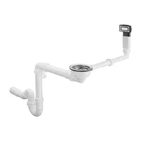 Sifon Hansgrohe D14-10 pentru chiuveta cu o cuva
