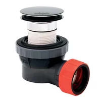 Sifon lavoar Wirquin Nano Quick-Clack capac crom lucios
