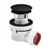 Sifon lavoar Wirquin Nano Quick-Clack capac negru mat picture - 1