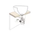 Sifon lavoar Wirquin Neo Air cu functie antivid alb picture - 4