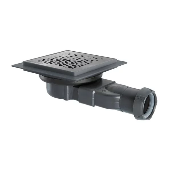 Sifon pardoseala cu iesire orizontala Wirquin Venisio Compact Soda gratar inox periat picture - 2