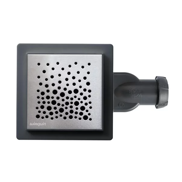 Sifon pardoseala cu iesire orizontala Wirquin Venisio Compact Soda gratar inox periat picture - 4