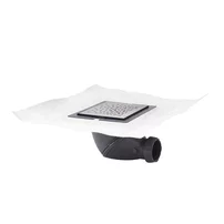 Sifon pardoseala cu iesire pivotanta 360° Wirquin James Soda gratar inox periat