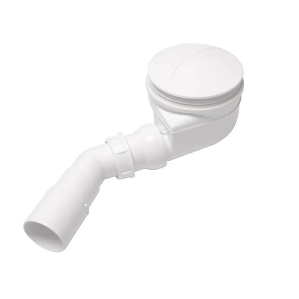 Sifon pentru cadita de dus Radaway Turboflow TB90P WHITE alb mat 90 mm