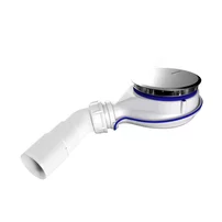 Sifon pentru cadita de dus Radaway Turboflow TBXS crom lucios 90 mm