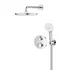Sistem de dus Grohe Grohtherm Tempesta 210 incastrat cu baterie rotunda picture - 2